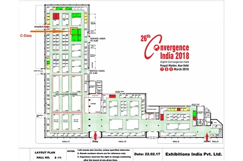 Bienvenido a visitar los datos C en el 2018 de Convergence India