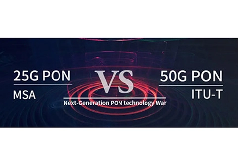 Tecnología PON de próxima generación ''War'': 25G PON VS 50G PON