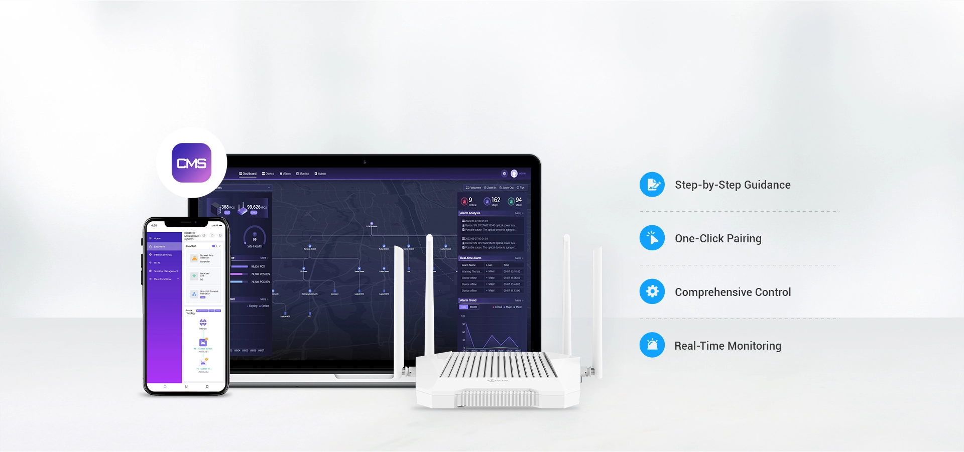 Fácil configuración y gestión