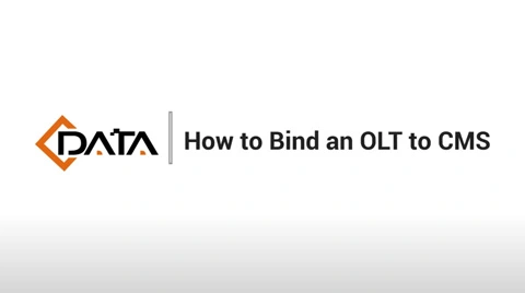 Adición de OLT a la serie tutorial CMS | C-Data CMS