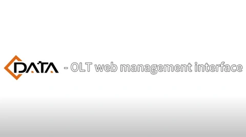 C-Interfaz de gestión web de datos OLT