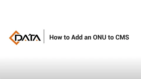 Encuadernación de ONU sin fisuras con C-Data CMS: Tutorial de configuración TR-069