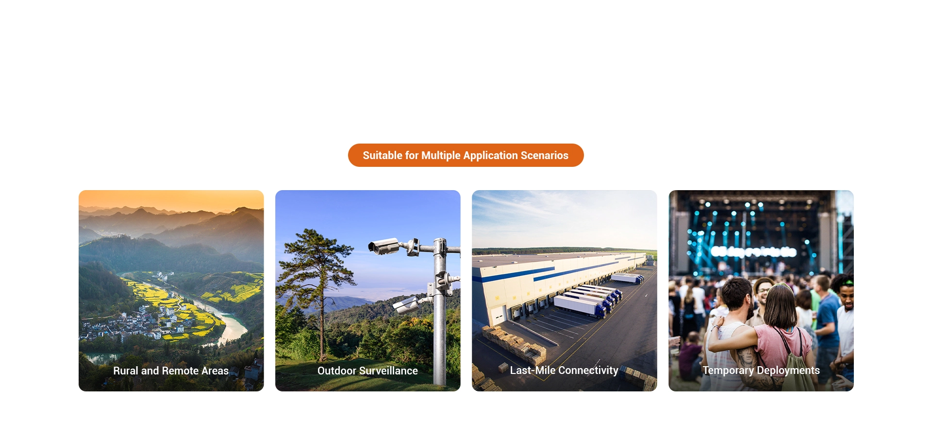 Instalación flexible, adecuada para diversos escenarios