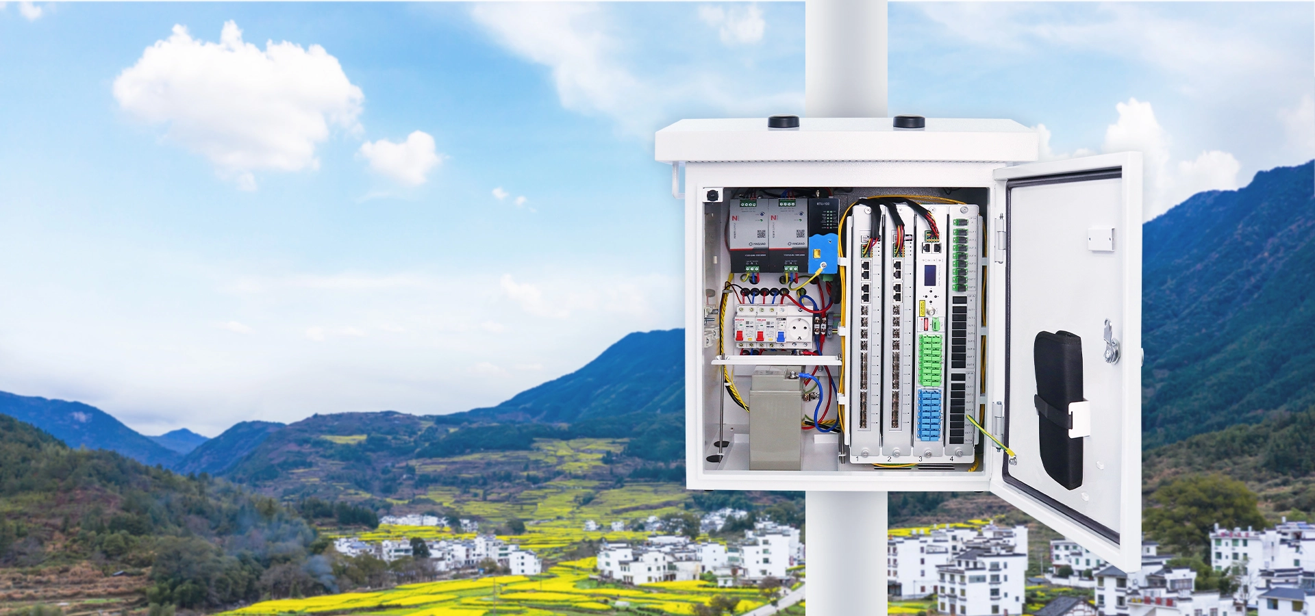 C-Gabinete integral inteligente al aire libre de datos OLT FDC600Y