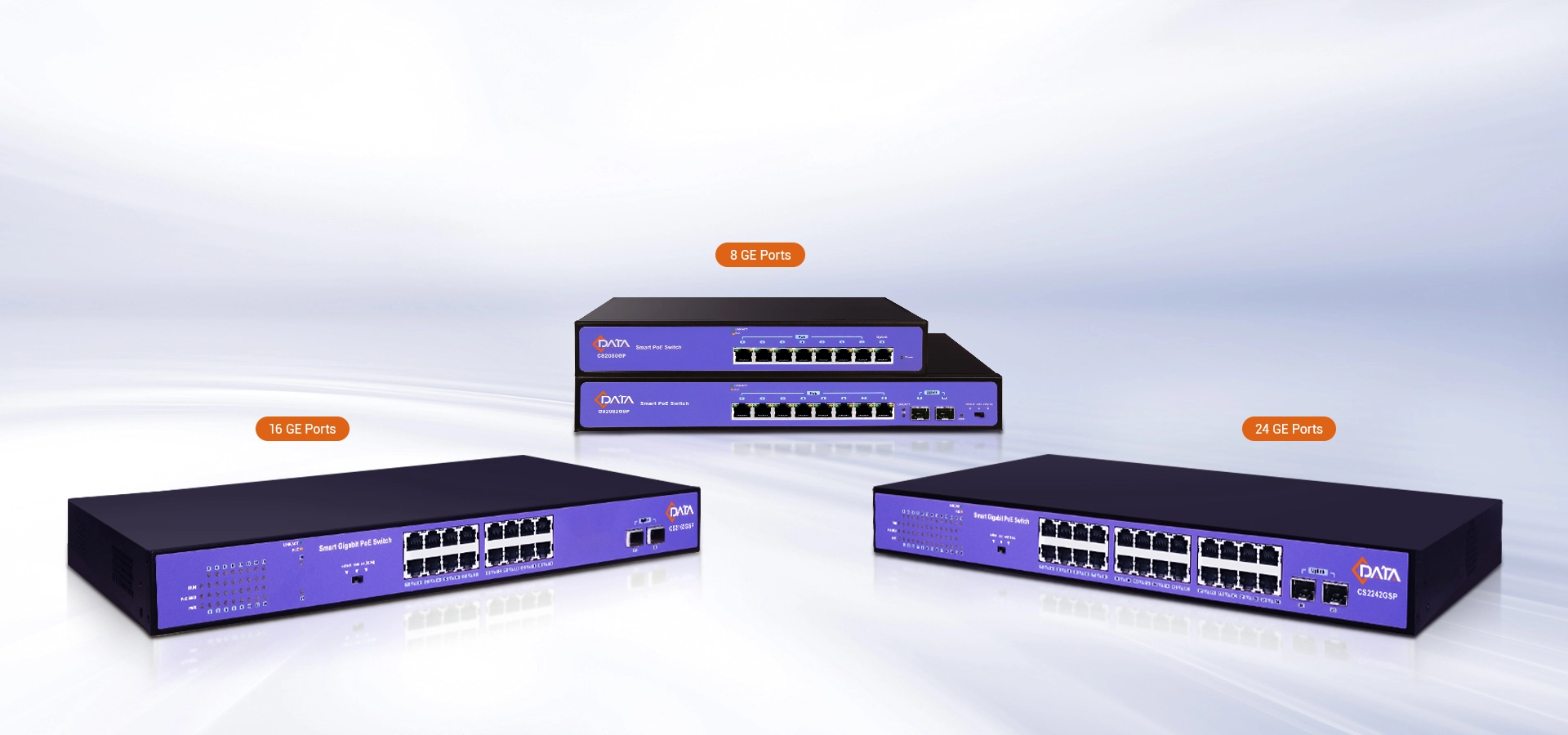 C-Datos Gigabit Ethernet PoE Switch Series