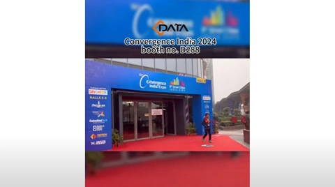 ¡Explore la innovadora solución PON en CONVERGENCE INDIA EXPO 2024 en el stand D288, C-Data!