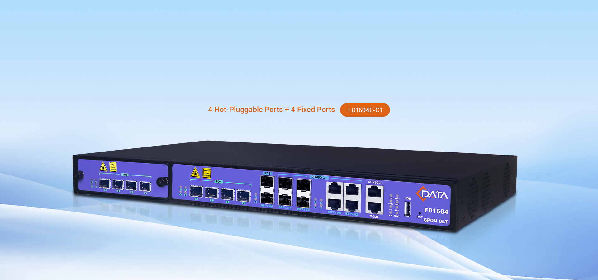 C-Datos ampliables GPON OLT