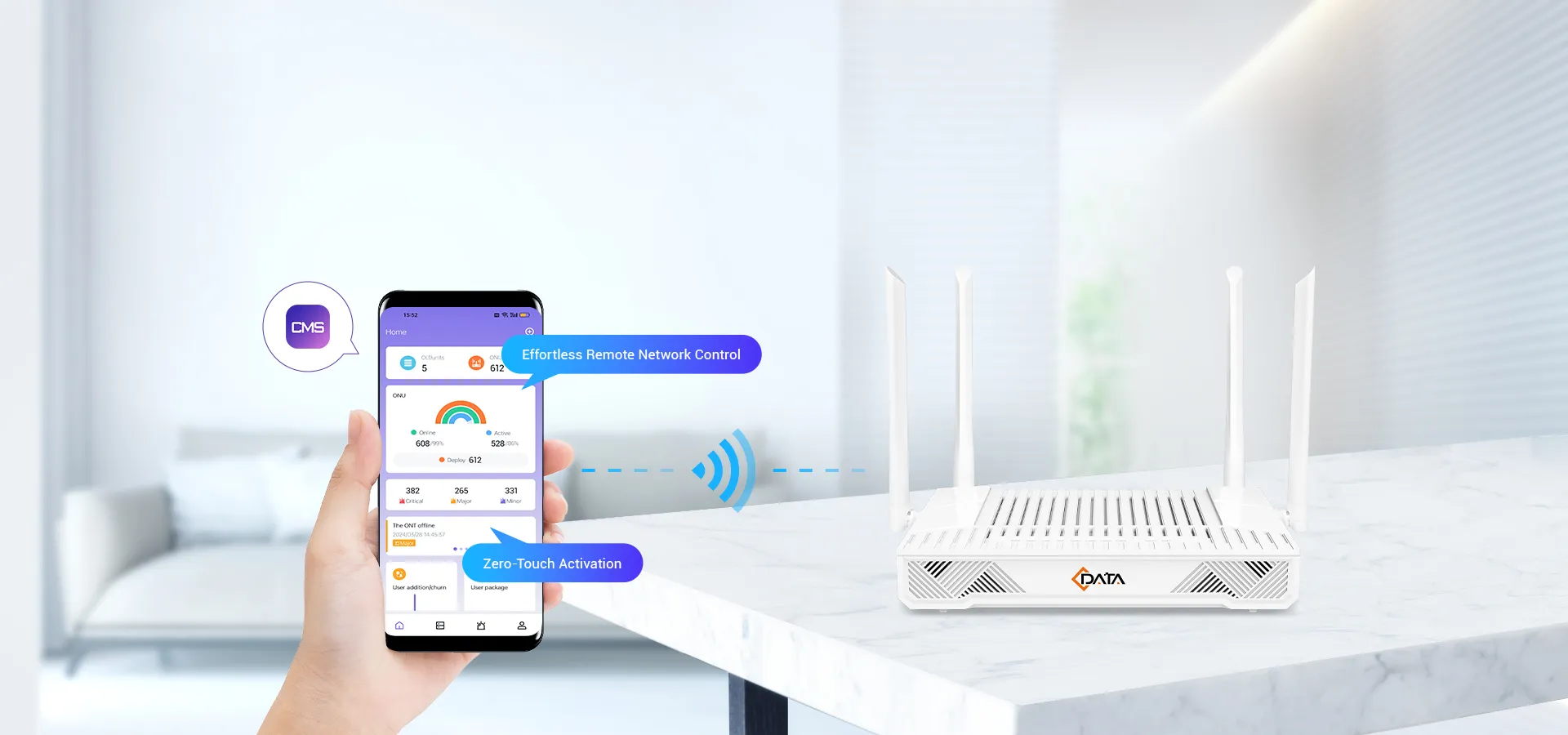 ¡CMS APP: En cualquier momento! ¡En cualquier lugar!