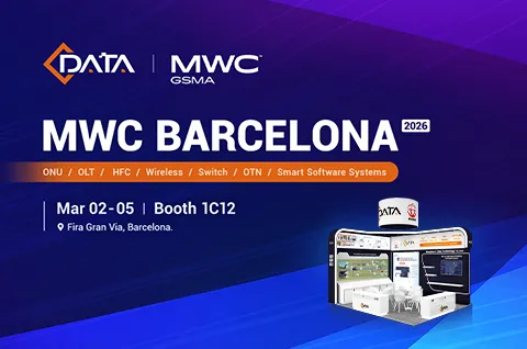 MWC Barcelona 2026 te espera: conoce a C-Data en el stand 1C12 para potenciar la red del mañana.