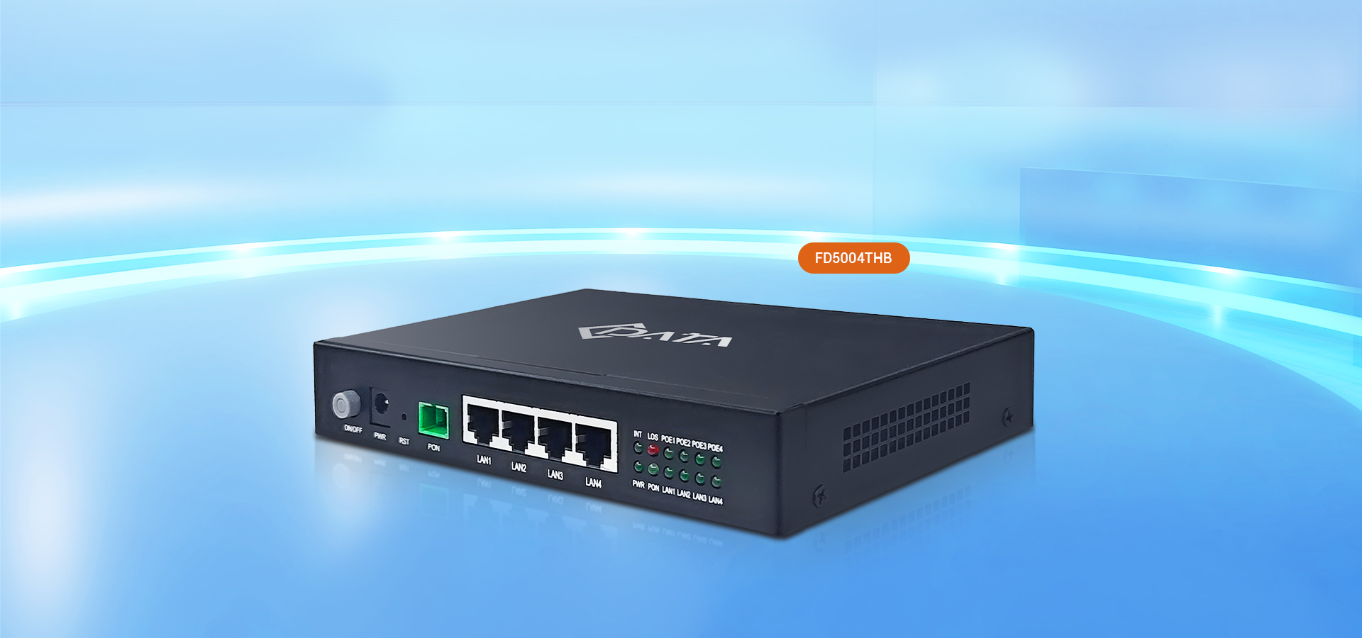 C-Data XGS-PON MDU con PoE+