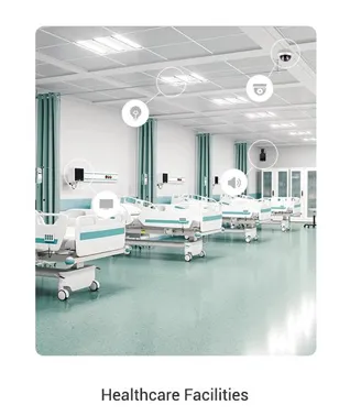 ONU XPON en instalaciones sanitarias