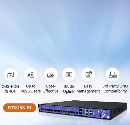 C-Data Combo PON OLT - Compatible con GPON y XG(S)-PON