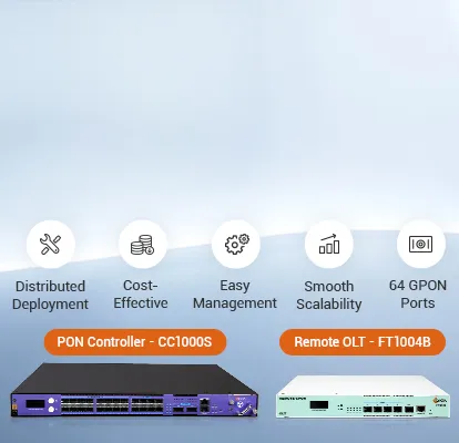 C-Data Solución de PON Distribuida